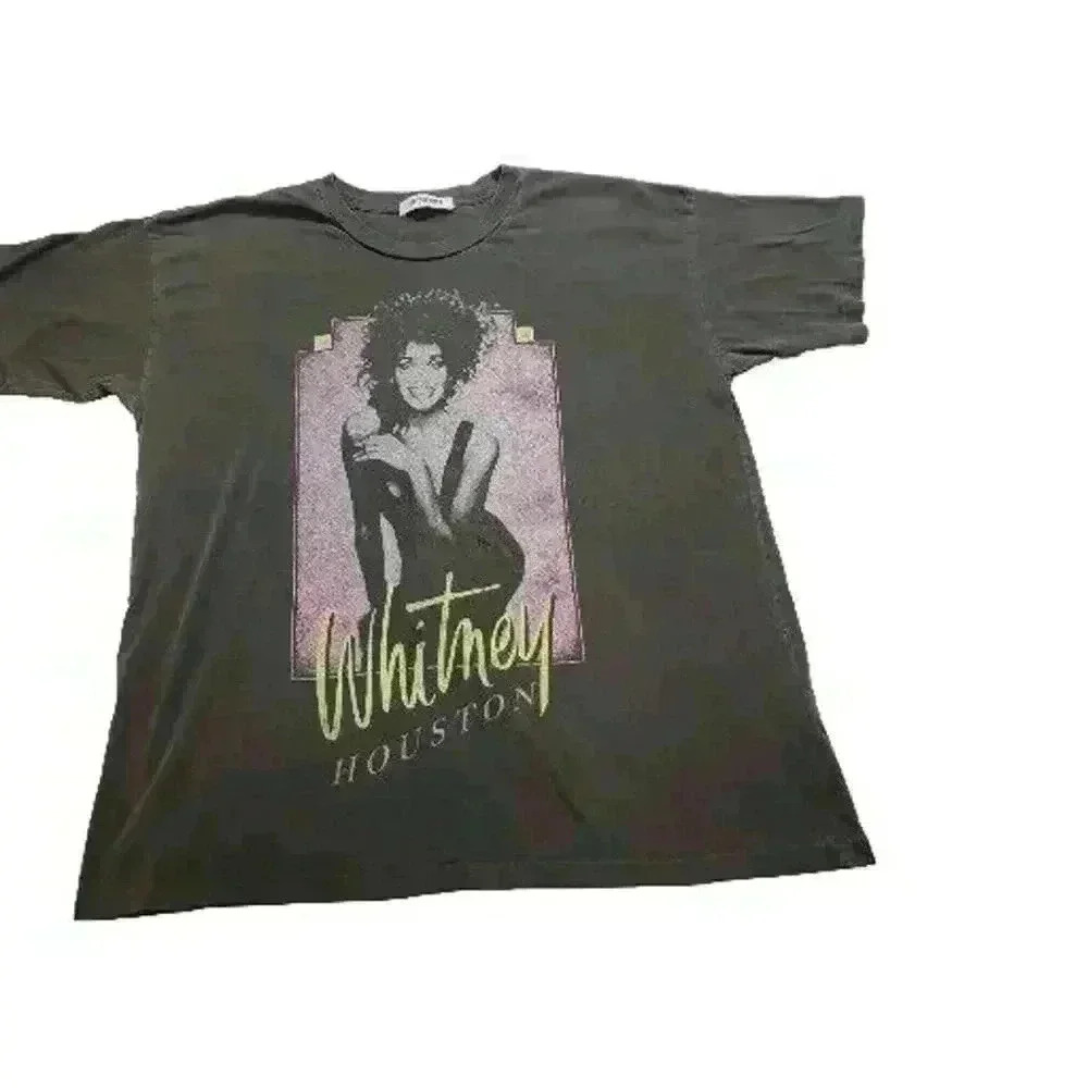 Daydreamer Black Whitney Houston Graphic Tee